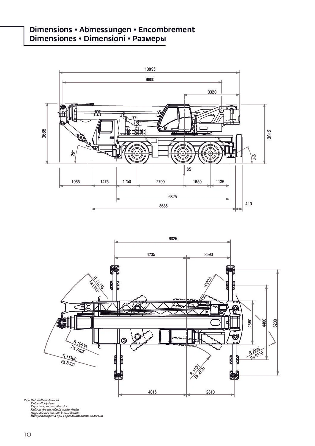 AUTO GRÚA GROVE GMK 3055 – 60 TONELADAS - imagen adicional