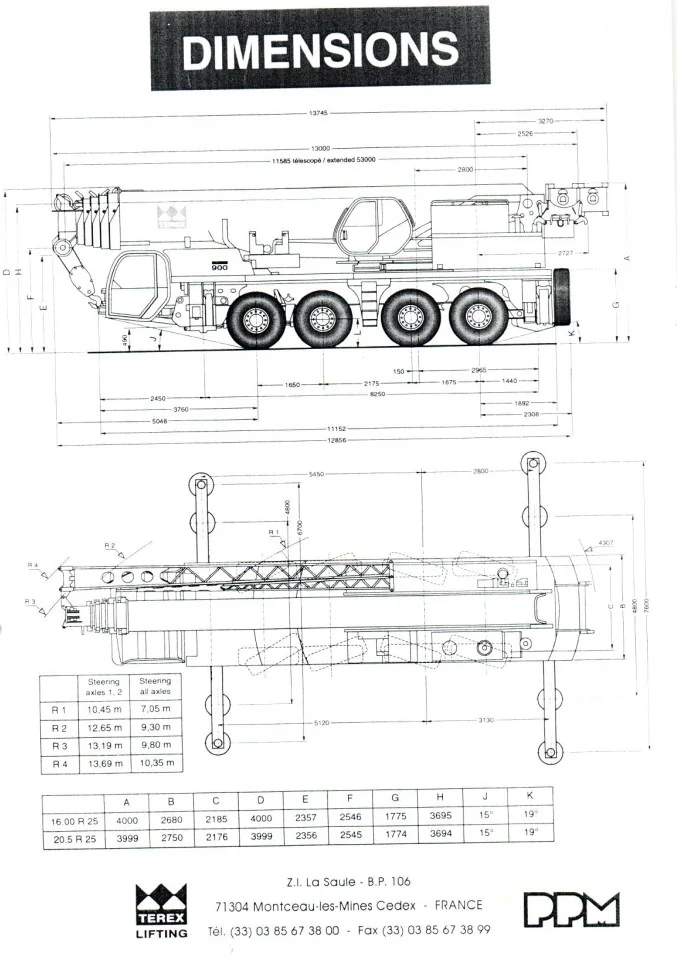 AUTO GRÚA PPM ATT 900 – 80 TONELADAS - imagen adicional